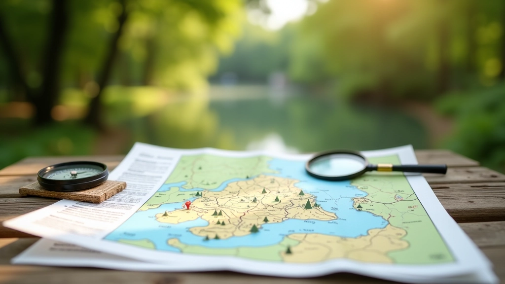 Detailní mapa přírodní trasy kolem brněnské přehrady
